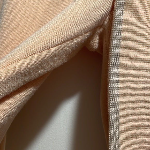 Gispa 3 Piece Melon Tan Semi Mesh Knit Loungewear Set - Picture 8 of 8